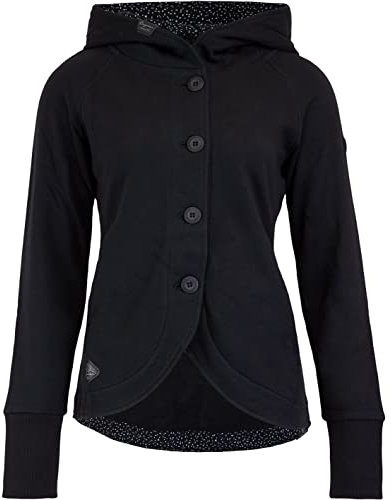 Ragwear Ava Sweatjacke Damen (black, L)