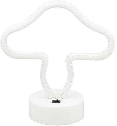 Housoutil Nachtlicht in Pilzform Desktop-neonlicht Dekorative Nachtlampe Nebentisch Neonlicht Neontisch Nacht Neonlichtdekoration Häschen-nachtlicht Hasen-dekor Kind Fernbedienung Tukan