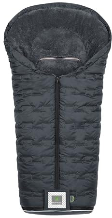 Odenwälder Fußsack für Kinderwagen Oskar line anthrazit | 12318-180