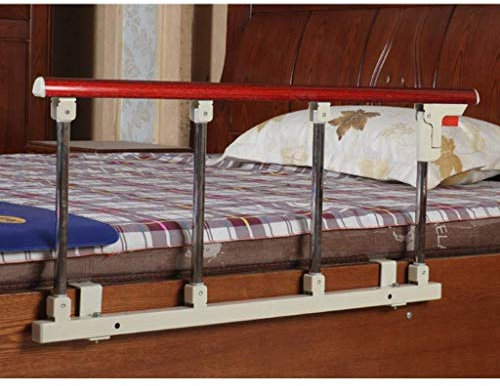 Bettgitter, Faltbar, Sicherheits-Seitenschutz Für Ältere Erwachsene, Hilfsgriff, Bettgeländer, Krankenhaus-Aluminiumlegierung, Griffstoßstange (B 95 X 40 cm)