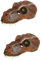 VICASKY 2St Cosplay-Dinosaurier-Maske halloween masken halloweenmaske Maskerade-Maske kleidung Dinosaurier-Simulationsmaske Dinosaurier-Pu-Maske Abschlussball schmücken Requisiten 3d