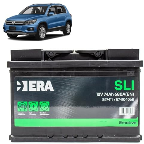 Batteria 70Ah per Volkswagen Tiguan 2.0 TDI gasolio 2007-2018