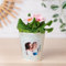 Wanapix | Pot de Fleurs Personnalisé Maman | Cadeau Fete des Meres | Cadeau Anniversaire Femme | Pot Plante Intérieur | Céramique | 100% Personnalisé