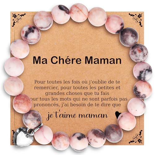 Merclix Bracelet Maman Idee Cadeau Maman Original Cadeau Maman Noel Cadeau Pour Maman Anniversaire Cadeau Fete Des Meres