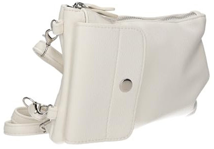 Jewels of Style Handtasche mit Reißverschluss N23701-WH