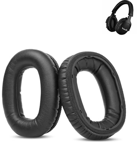 Monitor II 2 ANC Earpads Replacement Cushion Compatible with Marshall Monitor II 2 ANC Headphones Ear Pads with Protein Leather