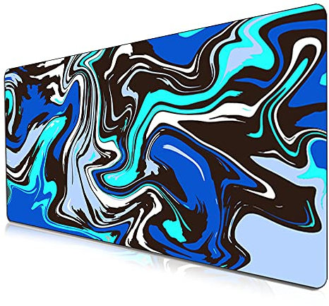 Genérico Alfombrilla de Ratón Grande para Juegos, Base Plegable Impermeable Antideslizante, Tamaño XXL Expandible, Adecuada para Jugadores, Computadoras, Oficinas Y Hogares, （900 * 400 * 3mm） 003