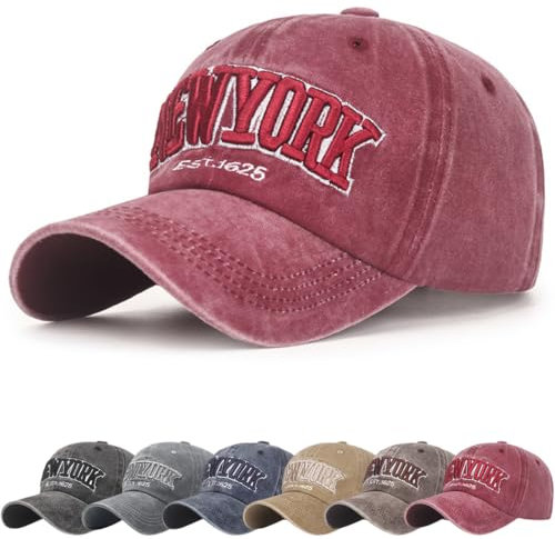 Cozyan Cappello da Baseball Berretto Unisex Regolabile cap con Visiera Casuale Sport Hip Hop Cotone Cappelli Estivo Cappuccio Casuali Ricamato Outdoor Movimento