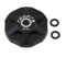 JoyousMall Bicycle Fork Cap Made from Lightweight Aluminum Alloy Fits, FOX & For Rock Shox Models (Black)