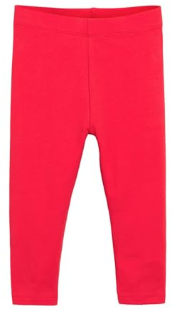 NEXT Mädchen Einfarbig Basic-Leggings Rot 92-98