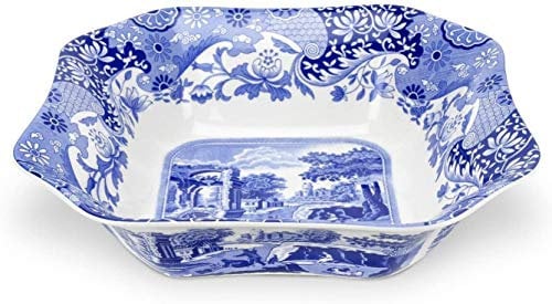 Portmeirion Home & Gifts [Default] Blue Italian Sq Salad M/S