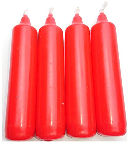 Ebersbacher Kerzenfabrik Adventskerzen rot 23x105mm AK4-12/500 Weihnachtskerzen