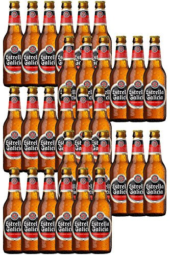 Cerveza Estrella Galicia Spanien 30 x 0,2 Liter