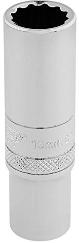 Draper 32823 Metric 3/8-Inch Square Drive Hi-Torq 12-Point Deep 13 mm Socket