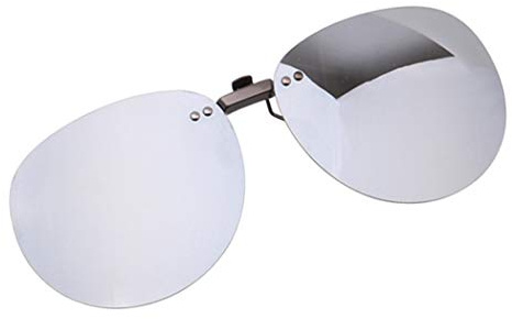 Unisex Polarized Clip-on Sunglasses Over Prescription Glasses Anti-Glare UV400 for Men Women Driving Travelling Outdoor Sport