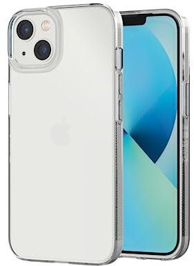 Tech21 T21-9162 Evo Lite for iPhone 13 – Clear Everyday Case with 10ft Multi-Drop Protection