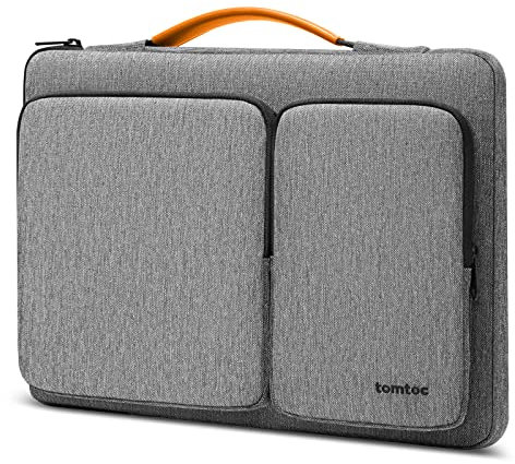 tomtoc 360° Sleeve for 15.6 Inch Acer Aspire 5/Nitro 5, 15.6 Lenovo IdeaPad, HP Pavilion/Envy, Dell Inspiron 16, ASUS Chromebook/VivoBook, Full Body Protection Laptop Bag
