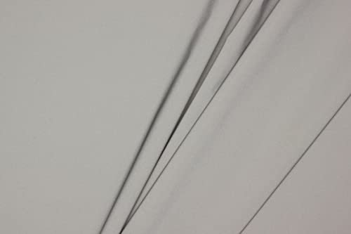 Reflektierender Effektstoff Wasserdichter Polyester Reflexions Stoff Meterware 1.4m Breite, Silber