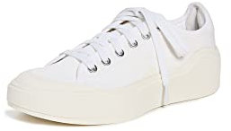 Stella McCartney adidas Damen Court Sneaker, Weiß/Weiß/Off-White, 39 EU