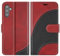 BoxTii Coque pour Samsung Galaxy S23 Plus, Portefeuille Etui en Cuir PU, Magnétique Protection Housse Coque pour Galaxy S23 Plus, Rouge