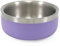 Rosewood Premium Double-Wall Stainless Steel Pet Food Shallow Bowl 350ml - Lilac