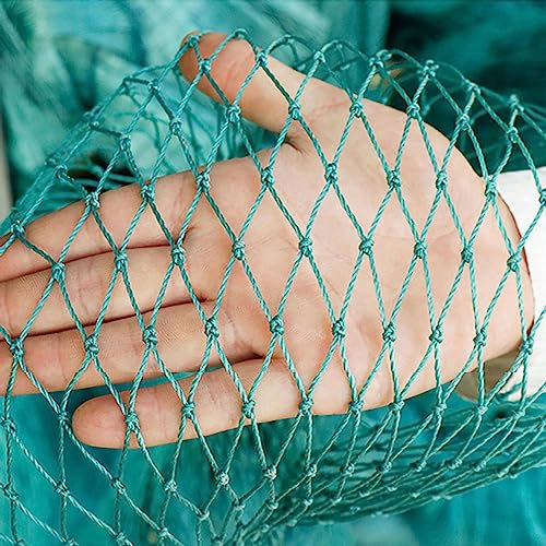 PanHuiWen HüHnernetz Vogelschutznetz Habicht Gartennetz Feinmaschig GrüN HüHnernetz Maschenweite 1.5x1.5cm Gemüsenetz Pool Netz Gartennetz Teichnetz Laubnetz,1x10m