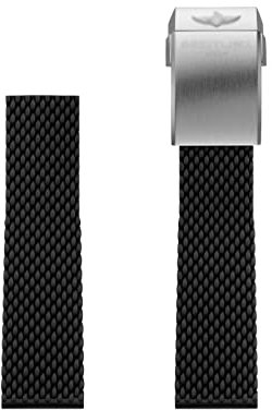Gummi-Uhrenarmband 22 mm 24 mm für Breitling Black Diver PRO Gummi-Uhrenarmbänder für Avenger NAVITIMER World Wasserdichtes, weiches Gummi-Uhrenarmband mit Schnalle ShaoSu