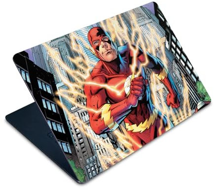 Head Case Designs Offizielle The Flash DC Comics Flammpunkt Comic Kunst Vinyl Haut Aufkleber Abziehbild Abdeckung kompatibel mit Apple MacBook Air 15 M2 2023