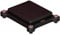 1-stufiges HiFi-Rack-AV-Regal Audio-Basis-Bücherregal-Verstärkerständer HiFi-Verstärkerschrank Geräteschrank Lautsprecherregal (Color : Schwarz, S : 30 * 35cm(1Tier))
