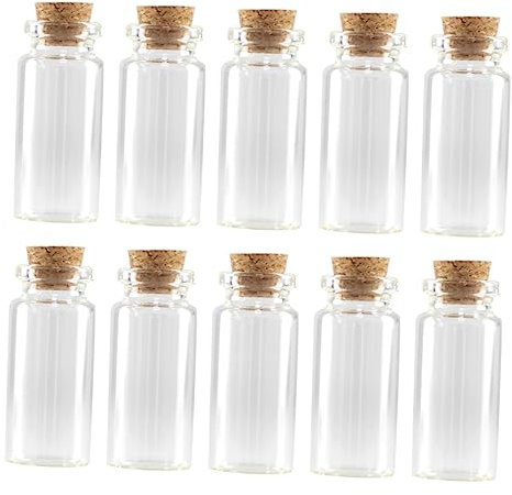 100 Pezzi Bottiglia Di Sughero A Scatto Bottiglie Dei Desideri Artigianali Bottiglie Dei Desideri Con Tappo In Sughero Mini Bottiglia Di Pietra Preziosa Bottiglia Da Farmacia
