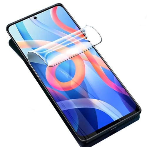 Piniwwe for Xiaomi Poco X6 Pro Hydrogel Screen Protector Set, 2 Pack Transparent TPU Screen Protector Flim, HD Clear (Not Glass)