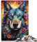 Puzzles Lernspiele Kopfhörer 1000-teiliges Puzzle Holzpuzzle Spielzeug Puzzles Lernspiele Stressabbau-Puzzles 1000 Teile (50 x 75 cm)
