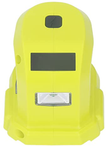 Lithium-Ionen-Akku-Adapter mit LED-Leuchten, Zwei USB-Anschlüsse für Ryobi One+ P743 PSK005 PBP2003 P107, DC12V/5A -Funktion