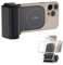 JJC Pro Version Magnetic Phone Handgirp with Bluetooth Remote, Magnetic Snap Grip Handle for iPhone 16/15/14/13/12 more & Android Phone, Verstile Desk Phone Stand -Black