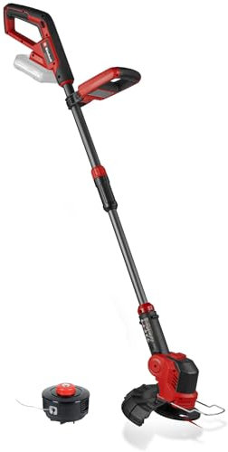 Einhell Akku-Rasentrimmer GE-CT 18/25 Li-Solo Power X-Change (18 V, 25 cm Schnittbreite, dreh- und neigbarer Motorkopf, inkl. 20x Kunststoffmesser & Fadenkopf, ohne Akku)