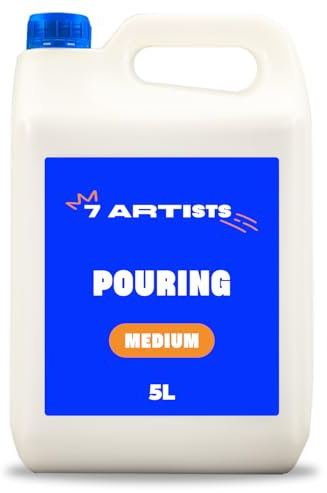 7 Artists Pouring Medium Acrylique 5L – pour Peinture, Fluid Art Pro