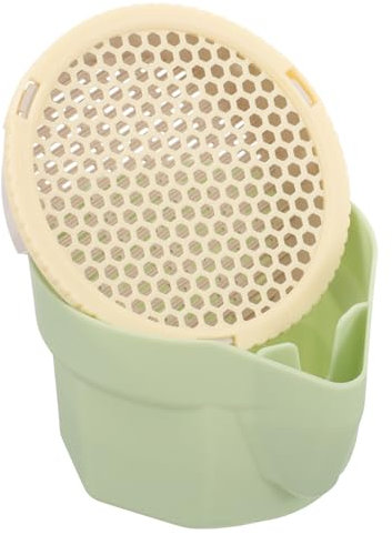 TOYANDONA Macetero para Hierba De Gato Hidropónico Sin Tierra Diseño Práctico con Bandeja De Agua Caja De Cultivo para Gatos Casa Contenedor Aireado y Reutilizable para Semillas