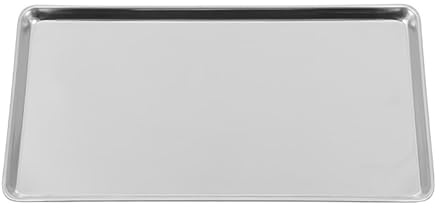 Stainless Rectangular Plate Kitchen Storage Tray Cold Noodle Dessert | Surface Cleaning Method, Storage between Uses, Food Party Placement, Picnic Placement, Suitable for Bbq, Stainless Steel
