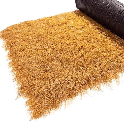 Rouleau De Chaume Artificiel Pour Tiki Huts,Rouleaux De Toit En Palme Mexicaine,Imperméable Rouleau De Toit En Paille,Toit De Chaume Pour Jardin(0.5x4m(19.7x157.5in))