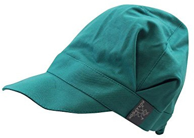 PICKAPOOH Schirmmütze Rico für Kinder und Erwachsene mit UV-Schutz Bio-Baumwolle, Slate Green Gr. 52