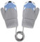 Niedlich Fuchs Handschuhe Doppelstrickwolle Kleinkinder Fäustlinge Verdickte Strickhandschuhe Winterhandschuhe Warme Handschuhe für 1-4 Jahre Kinder