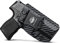Sig P365 Holsters, P365 Holsters, Carbon Fibe Kydex Holster IWB for Sig Sauer P365 Holster verdeckt tragen - Sig P365 SAS Holster IWB - verdeckt Holster Sig 365 Pistol Case (Black, Right Hand)
