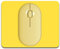 Dapesuom kleines Mauspad, 15,2 x 12,7 cm, mit Rutschfester Gummiunterseite, wasserdichtes Mini-Mauspad für Damen, Herren, kabellose Maus Laptops, Zuhause, Reisen, Aprikosengelb