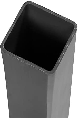 Premier Garden Supplies Fencemate Durapost Steel Fencing Fence Post Anthracite Grey 1.8m (1800mm (6ft), Gate/Corner Post)