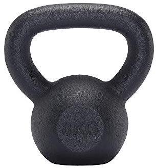 MuscleSquad Cast Iron Kettlebells - Value Kettlebell Weights from 4kg – 8kg - Kettlebell Weights Workout Equipment For Home Or Gym Use - Free Exercise Chart Included (8)