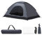 TUKAILAI Camping Zelt, 3 Mann Personen Instant-Zelt, Wasserdichtes Winddichtes Kuppelzelt, Pop Up wurfzelt, Lagerzelt Mobile Outdoor Zelt für Camping & Beach, mit Tragetasche 200 x 150 x 115 cm