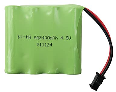 4,8V NI-MH Akku 2400mAh AA Batterie Mignon SM-2P Slowfly Stecker HBX für Crawler RC Toys Panzer Bagger Huina