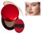 Red Cushion Foundation,Waterproof Flawless Air Cushion Foundation,Cushion Foundation Makeup For Glass Skin,Long-Lasting, Lightweight, Buildable Coverage, Easy Application (24n)