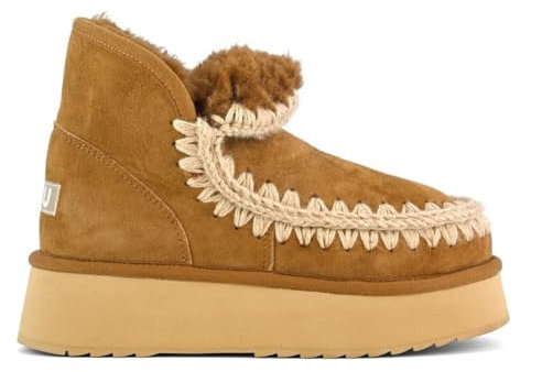 Mou Mini Eskimo Platform Boot Cognac, cognac, 39 EU