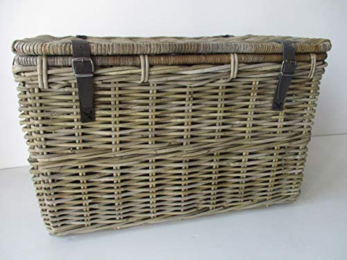 fantasie d oriente Cesto Baule PORTABIANCHERIA Vimini Rattan CM 65X40X35 H Porta Giochi Porta Biancheria